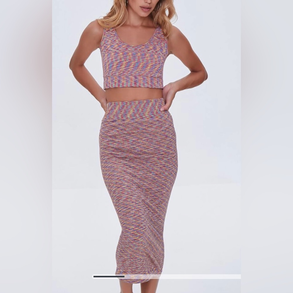 Crop Top & Pencil Skirt Set